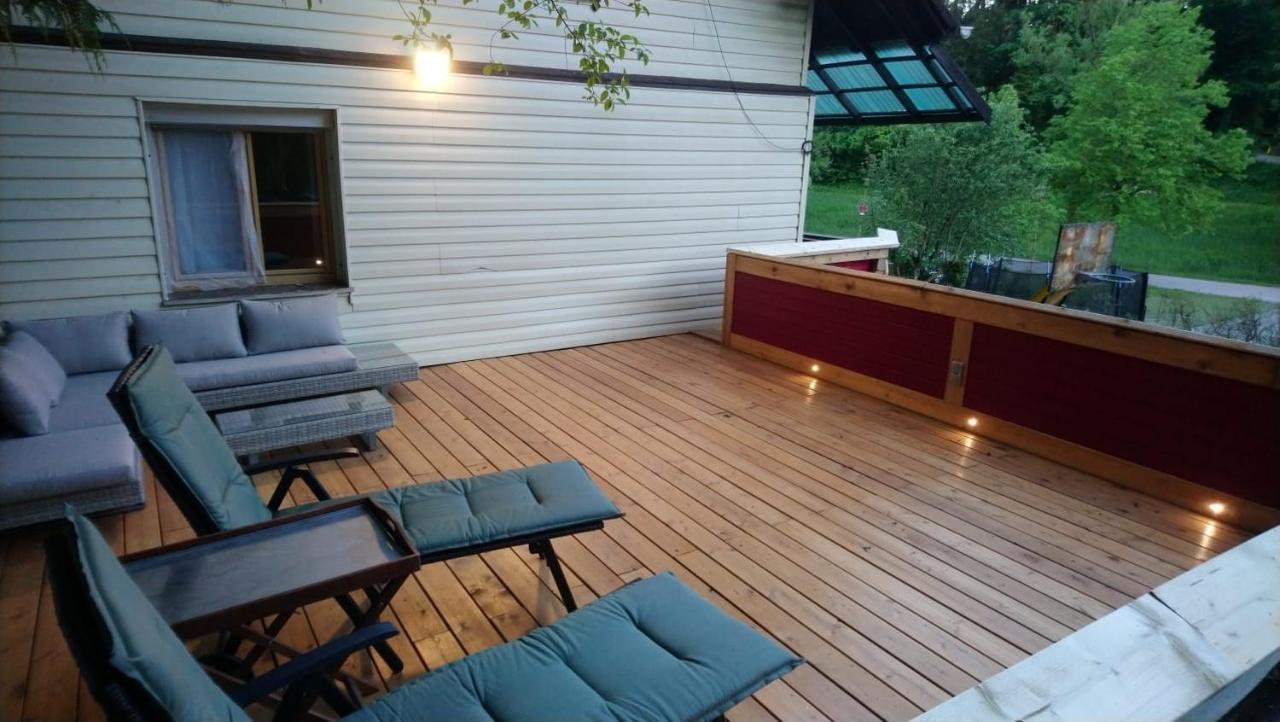 Gemuetliches Haus Mit Sauna Im Voralpenland Peissenberg Luaran gambar